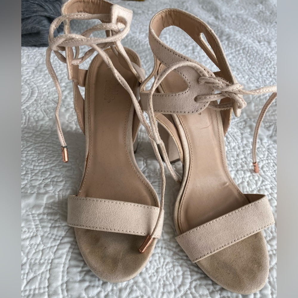 Dusty pink Charlotte Russe heels